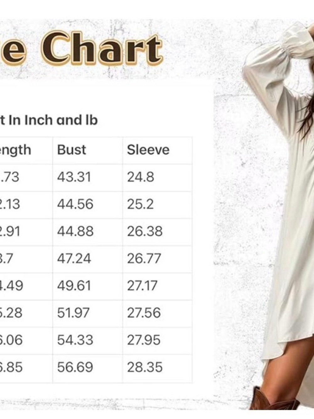 White High-Low Button Front Dress with Lace Yoke - Picture 7 of 8
